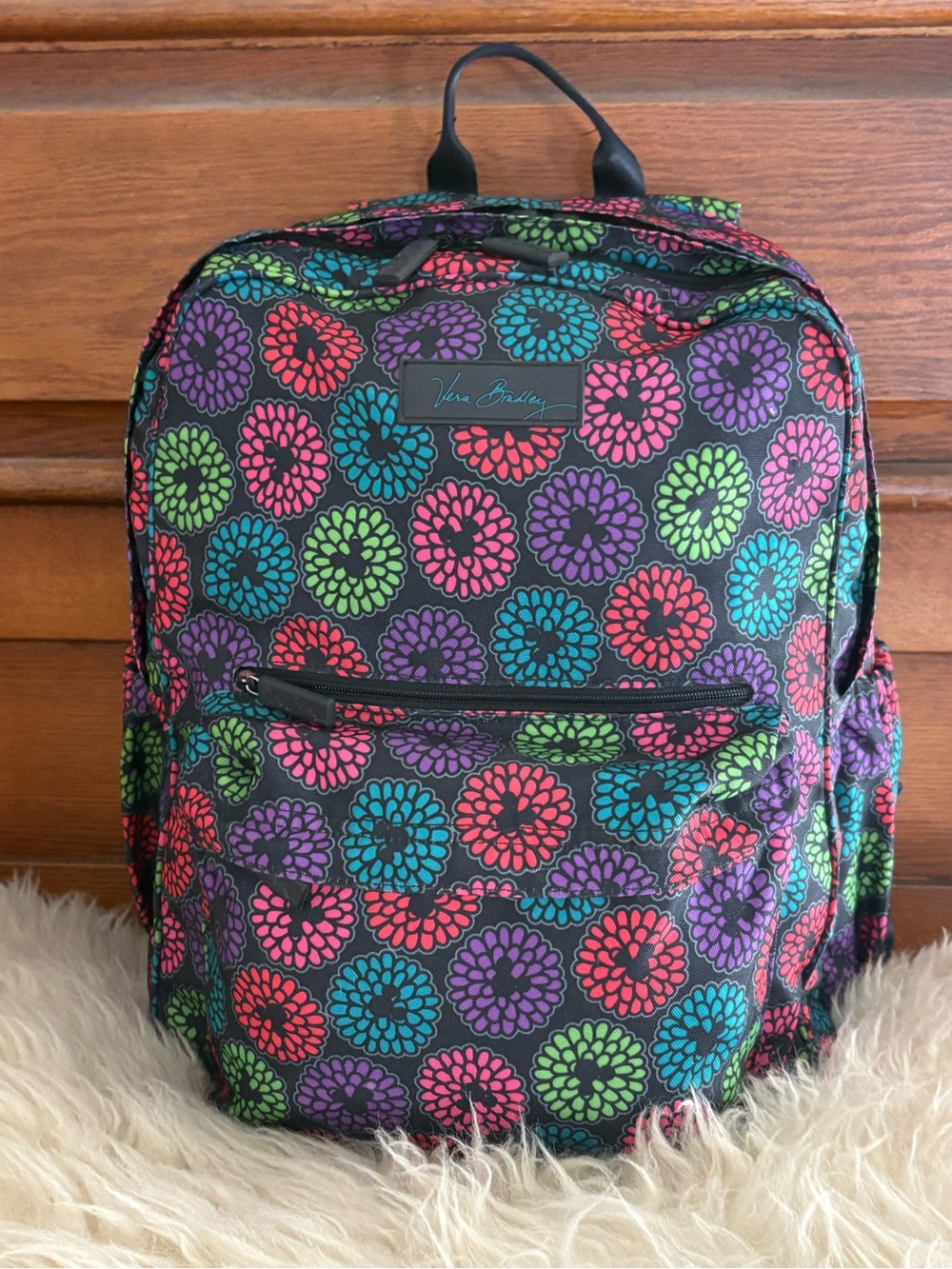 Vera Bradley Disney Parks ‘Mickey’s Magical Blooms - Dreaming Mickey’ Backpack